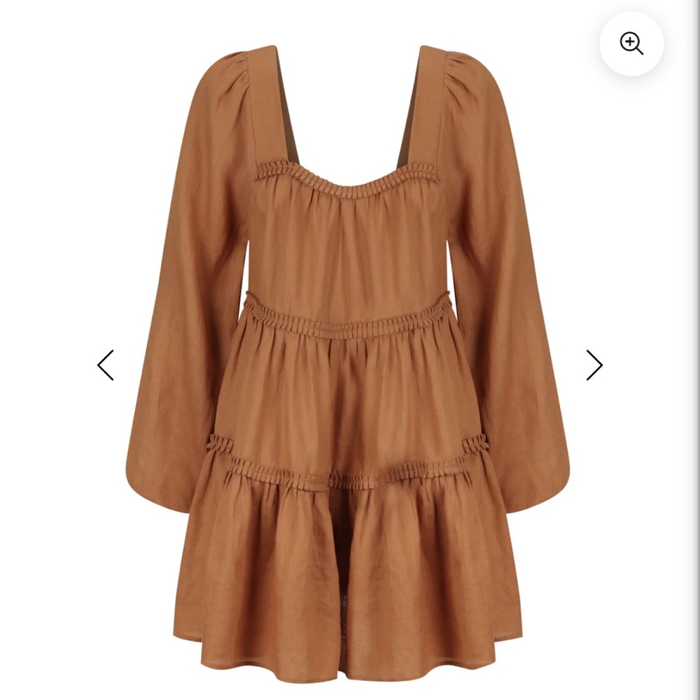Sancia Fernanda dress in toffee